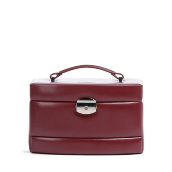 Windrose Merino 3 Etagen Jewelry box dark red