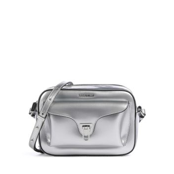 Coccinelle Mirror Crossbody bag silver