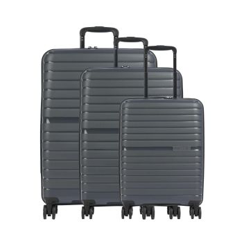Travelite Trient Suitcase set (4 wheels) anthracite