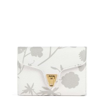 Coccinelle Beat Shadow Print Wallet white