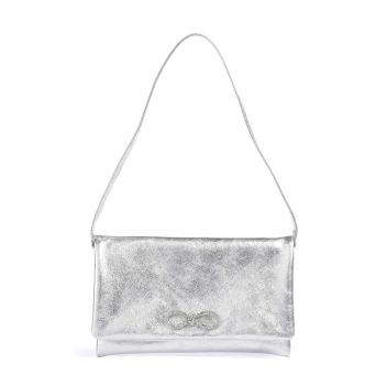 Abro Mimosa Strass Shoulder bag silver