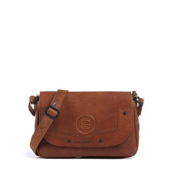 Spikes & Sparrow Bronco Linne Crossbody bag cognac