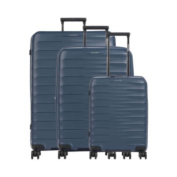 Travelite Mooby Suitcase set (4 wheels) navy