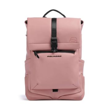 Piquadro Corner Special Rolltop backpack antique pink