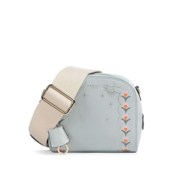 Radley London Arden Crescent Crossbody bag blue-grey