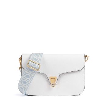 Coccinelle Beat Soft Ribbon Crossbody bag white