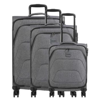 Travelite Adria Suitcase set (4 wheels) anthracite