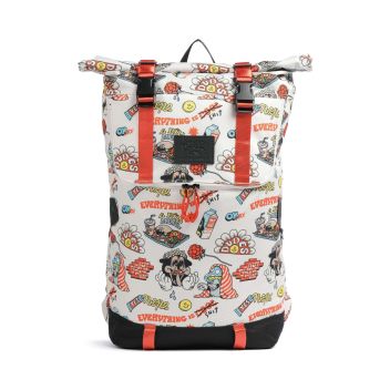 Doughnut The Dudes Christopher Dark Rolltop backpack beige