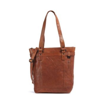 Spikes & Sparrow Bronco Tote bag cognac