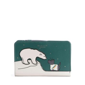 Radley London Bear With Me Wallet dark green