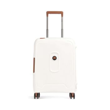 Delsey Paris Moncey Spinner (4 wheels) white/brown