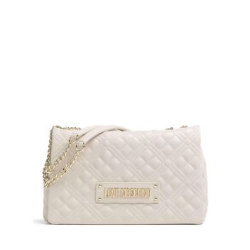 Love Moschino Quilted Shoulder bag beige