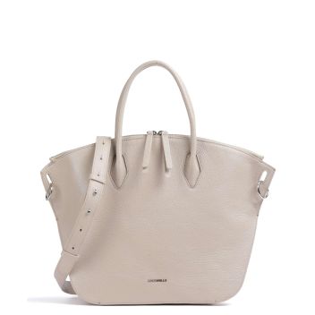 Coccinelle Flare Shiny Goat Handbag powder