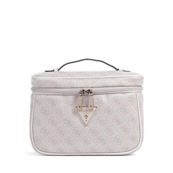 Guess Jesco Toiletry bag ivory