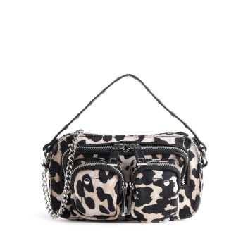 Núnoo Recycled Canvas Helena Crossbody bag black/beige