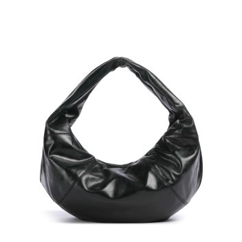 Les Visionnaires Greta Icon Crinkle Hobo bag black