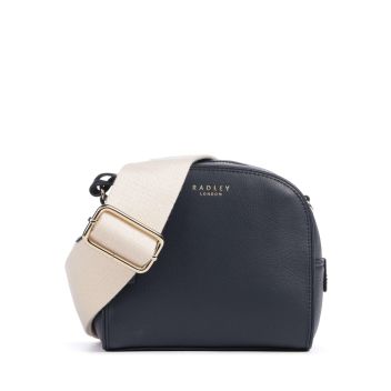 Radley London Arden Crescent Crossbody bag dark blue