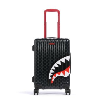 Sprayground Drip Check Shark Spinner (4 wheels) black/grey