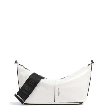 Liebeskind Paris 4 Paper Touch Crinkle S Hobo bag white