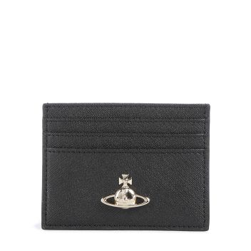 Vivienne Westwood Saffiano Plain Credit card holder black