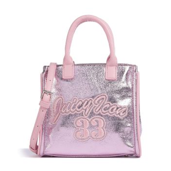 Juicy Couture Iris Metallic S Crossbody bag pink
