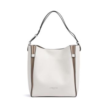 Liebeskind Hilla Small Pebble L Hobo bag ivory
