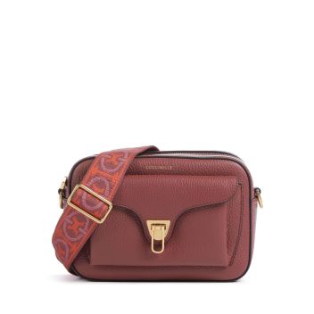 Coccinelle Beat Soft Ribbon Crossbody bag brown