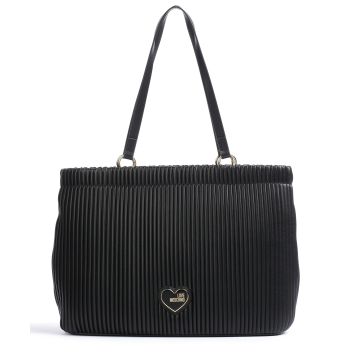 Love Moschino Pleated Tote bag black