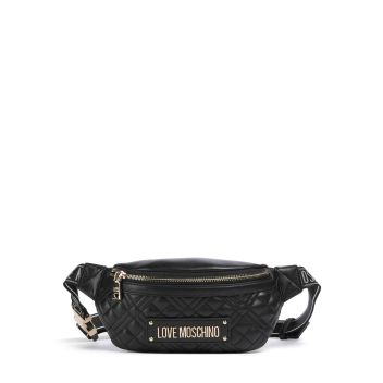 Love Moschino Quilted Fanny pack black