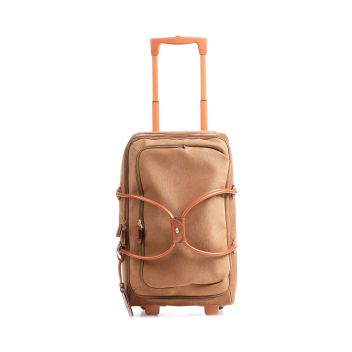 Brics Life Travel bag with wheels camel