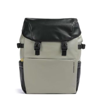 Mandarina Duck Eco Coated Laptop backpack greygreen
