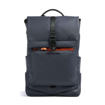 Piquadro Corner Special Rolltop backpack navy