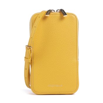 Coccinelle Flor Phone bag mustard yellow