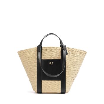Coach Straw Tote bag nature