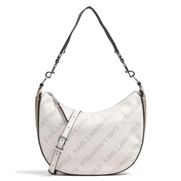 Karl Lagerfeld K/Moon Small Hobo bag ivory