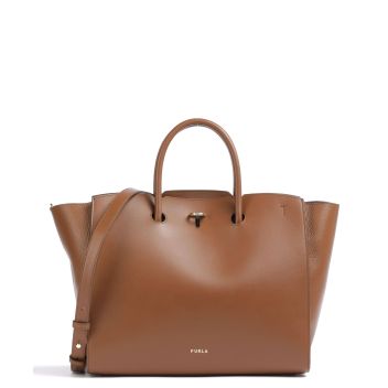 Furla Genesi L Handbag cognac