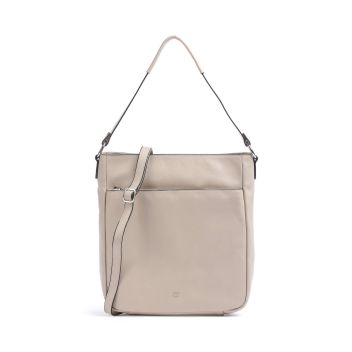 Castelijn & Beerens Babette Nappa Hobo bag beige