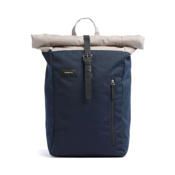 Sandqvist Ground Dante Rolltop backpack navy
