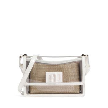 Furla 1927 Mini Crossbody bag beige/white