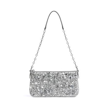 Michael Kors Empire Shoulder bag silver