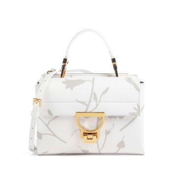 Coccinelle Arlettis Shadow Print Crossbody bag white