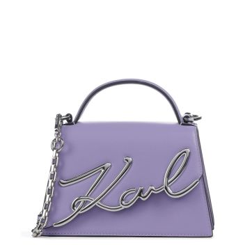 Karl Lagerfeld K/Signature Small Handbag lavender