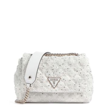 Guess Rianee Shoulder bag ivory