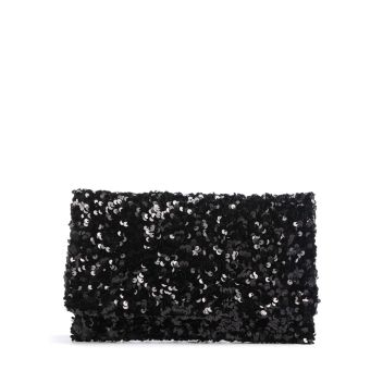 Abro Sequins Clutch bag black