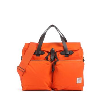 Filson Tin Cloth 24 Hour Briefcase orange
