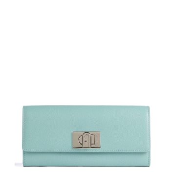 Furla 1927 Continental Wallet green-blue