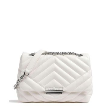 Armani Exchange Victoria M Shoulder bag white