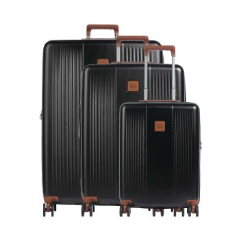 Brics Ferrara Suitcase set (4 wheels) black