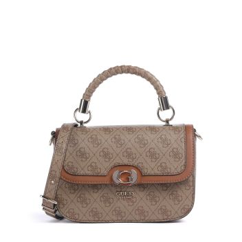 Guess Orlina 4G Logo Crossbody bag brown