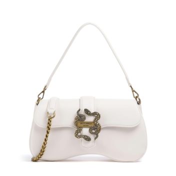 Just Cavalli Iconic Snake Style 1 Shoulder bag white